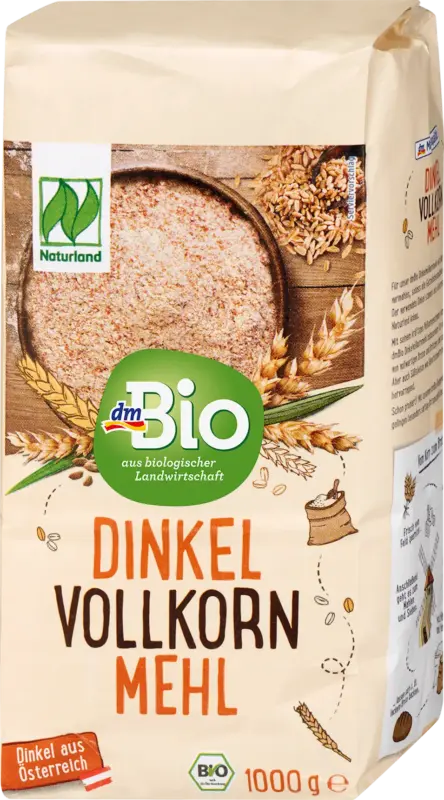 dmBio Dinkelvollkornmehl