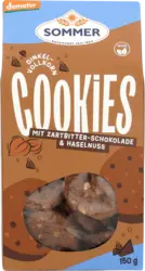 SOMMER Cookies Dinkel Haselnuss mit Zartbitter-Schokolade