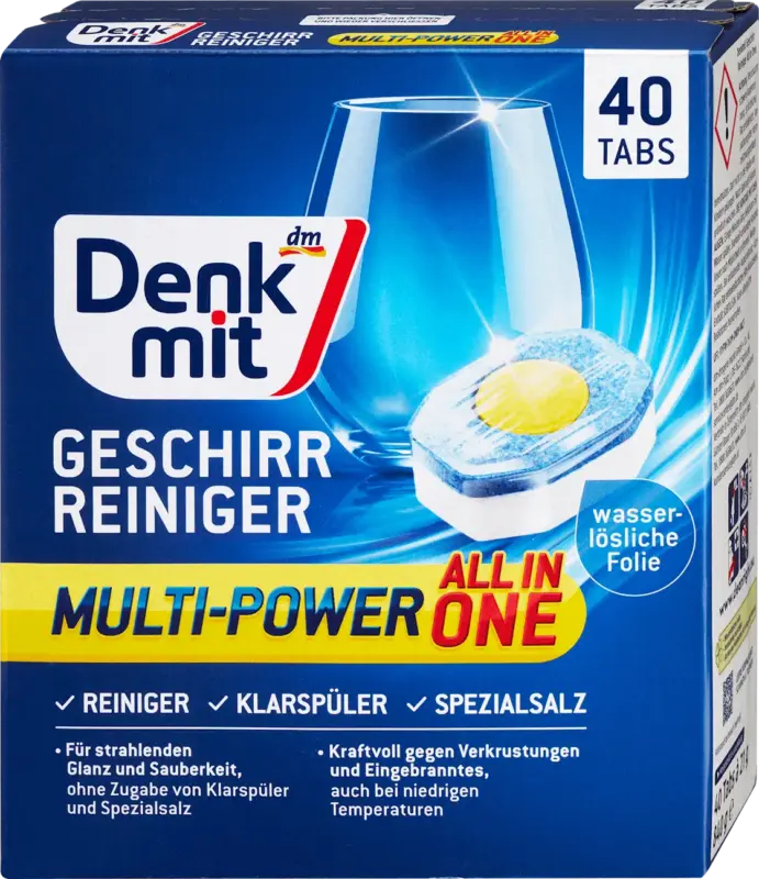 Denkmit Geschirrsp&uuml;l-Tabs Multi-Power All in One