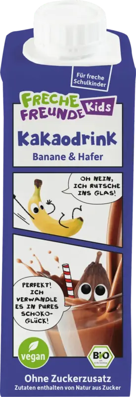 Freche Freunde Kakaodrink Banane & Hafer