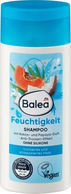 Balea Shampoo Feuchtigkeit Reisegr&ouml;&szlig;e