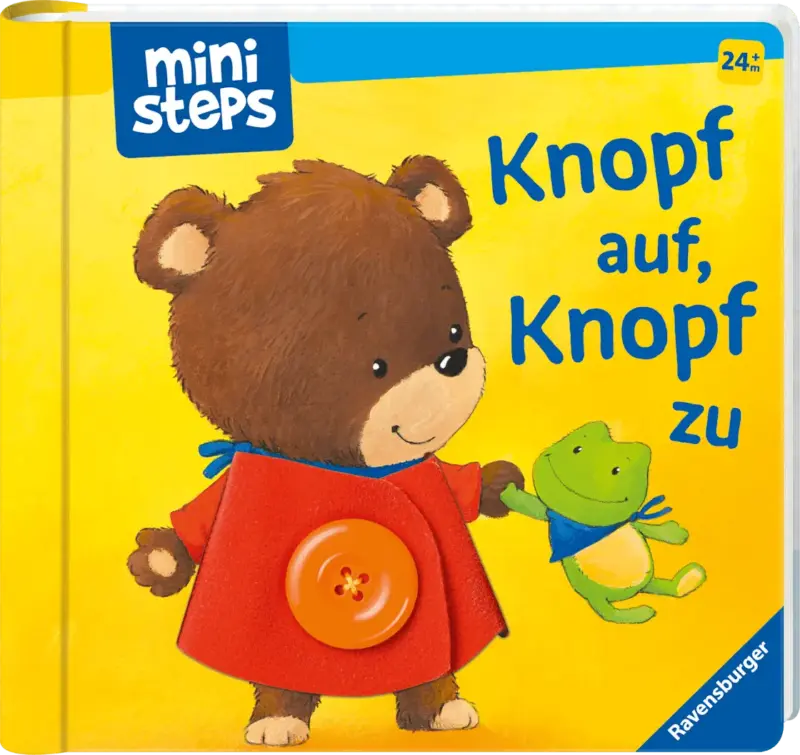 Ravensburger Kinderbuch Ministeps Knopf auf, Knopf zu