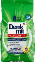 Denkmit Vollwaschmittel Pulver f&uuml;r Strahlendes Wei&szlig;