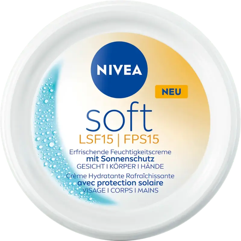 NIVEA Gesichtscreme Soft LSF 15
