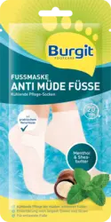 Burgit Fu&szlig;maske Socken Anti m&uuml;de F&uuml;&szlig;e (1 Paar)