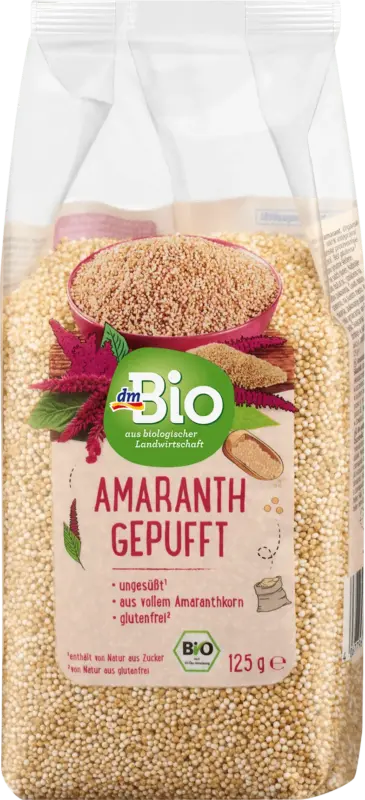 dmBio Amaranth gepufft