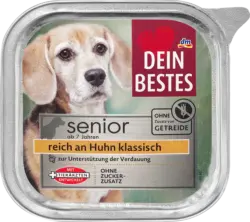Dein Bestes Nassfutter Hund senior reich an Huhn klassisch