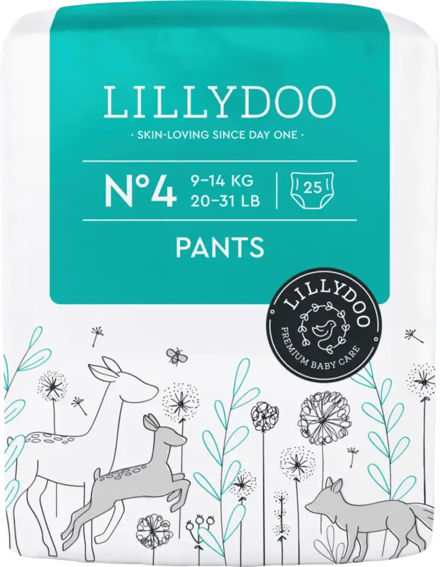 LILLYDOO Baby Pants Gr. 4 (9-14 kg)