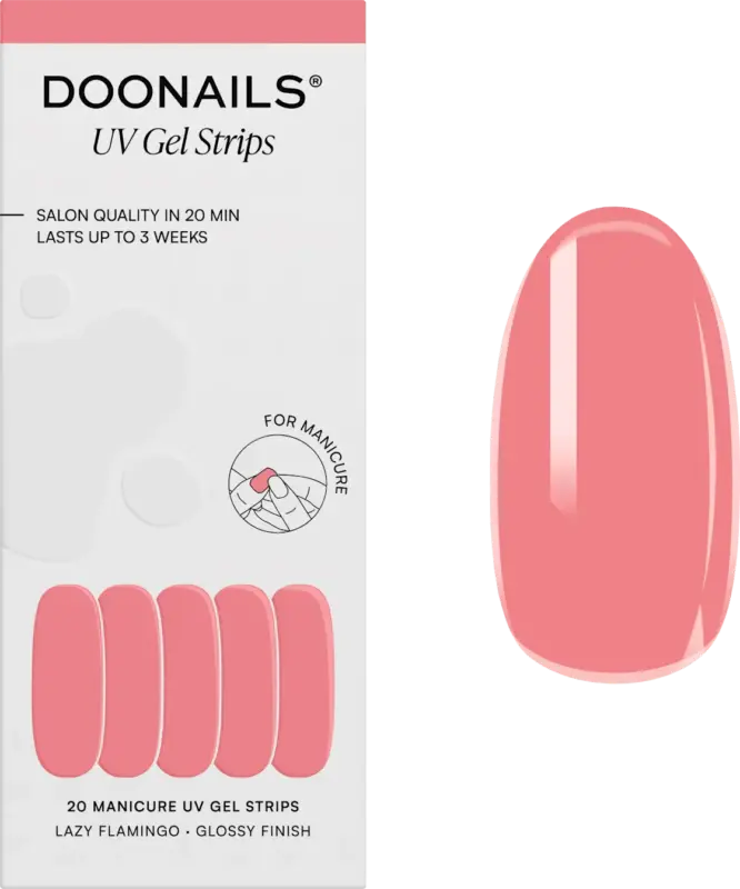 Doonails UV Nagelfolien Lazy Flamingo