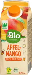 dmBio Direktsaft Apfel-Mango
