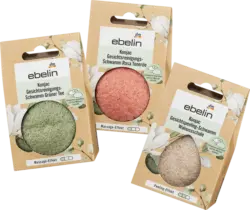 ebelin Gesichtsschwamm Konjac sortiert