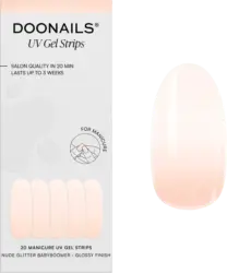 Doonails UV Nagelfolien Nude Glitter Babyboomer