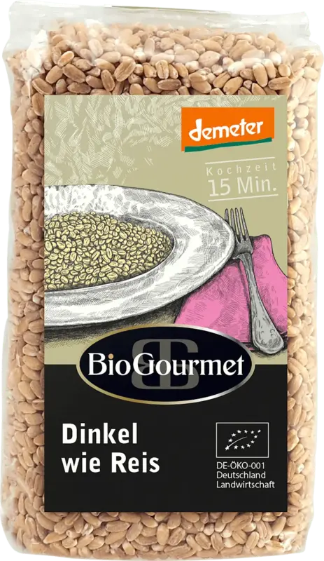 BioGourmet Dinkel wie Reis