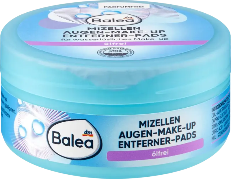 Balea Augen-Make-up Entferner Pads &ouml;lfrei