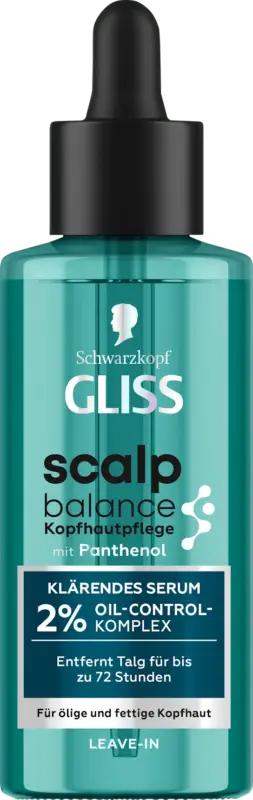 Schwarzkopf GLISS Haarserum Scalp Balance Oil-Control-Komplex
