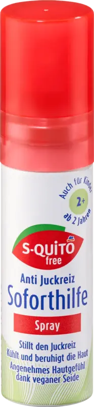 S-QUiTO free Insektenschutzspray Soforthilfe Anti Juckreiz