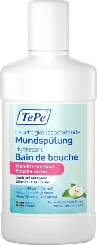 TePe Mundsp&uuml;lung feuchtigkeitsspendend Milder Apfel & milde Minze