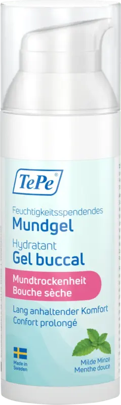 TePe Mundgel feuchtigkeitsspendend Milde Minze