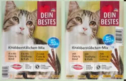 Dein Bestes Katzenleckerli Knabberst&auml;bchen-Mix