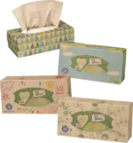 dm drogerie markt Soft&Sicher Taschent&uuml;cher Box Recycling 4-lagig, sortiert