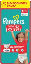 dm drogerie markt Pampers Baby Pants Baby Dry Gr. 5 (11-17 kg) Big Pack