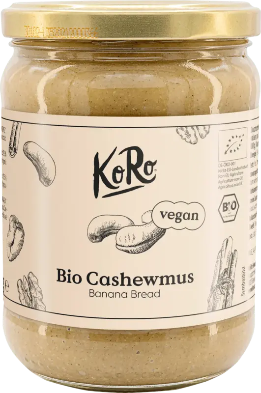 KoRo Cashewmus Banana Bread