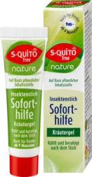 S-QUiTO free Insektenstichgel Soforthilfe Kr&auml;uter