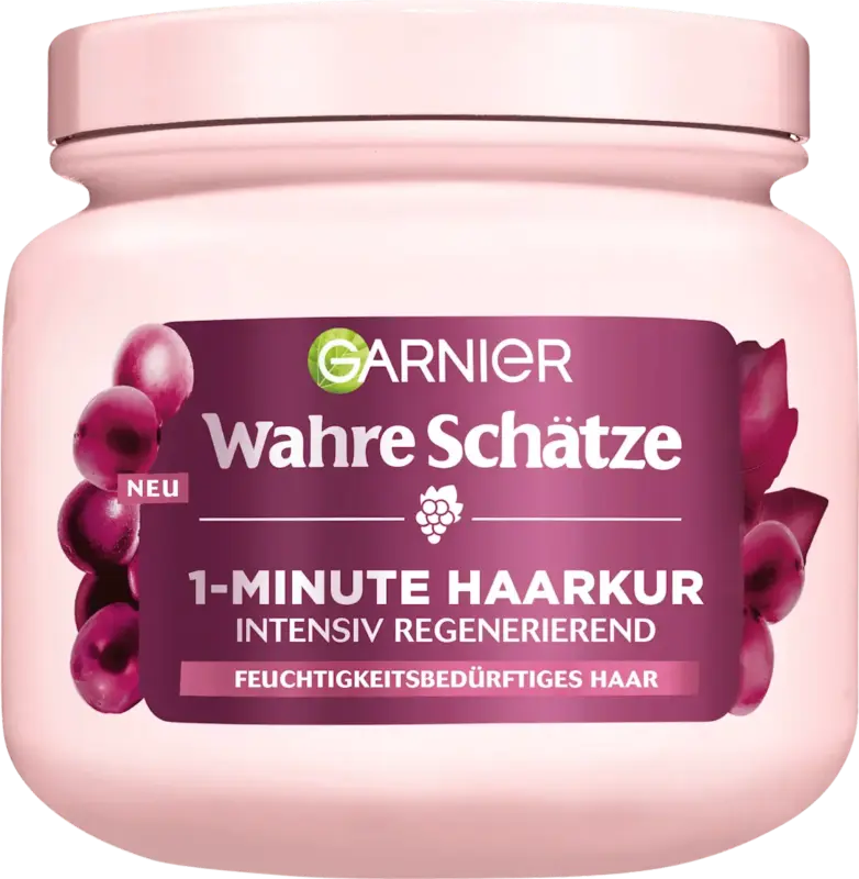 Wahre Sch&auml;tze Haarkur 1-Minute Traube