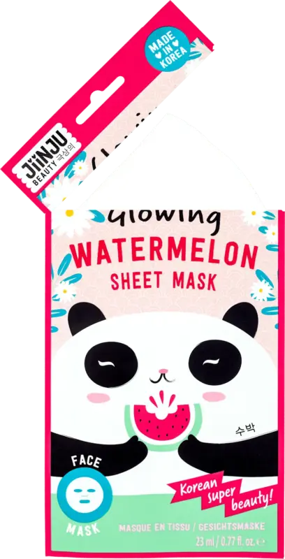 JiiNJU BEAUTY Tuchmaske Watermelon illuminating glow