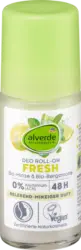 alverde NATURKOSMETIK Deo Roll-On Fresh Minze Bergamotte