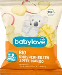 babylove Babysnack Knusperherzen Apfel-Mango ab dem 8. Monat
