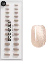 dm drogerie markt Doonails K&uuml;nstliche N&auml;gel Press Ons Extra Short Square Champagne Cateye