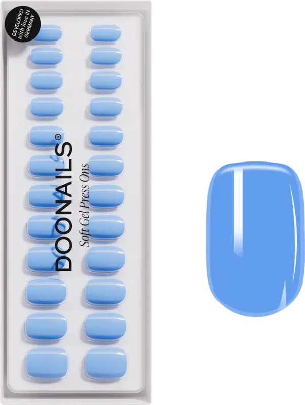 Doonails K&uuml;nstliche N&auml;gel Press Ons Short Square Paradise