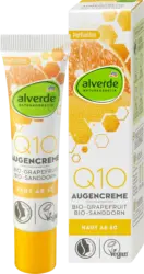 alverde NATURKOSMETIK Augencreme Q10 Bio-Grapefruit & Bio-Sanddorn
