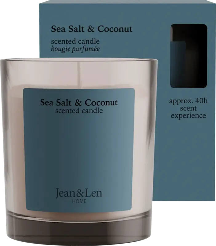 Jean&Len Duftkerze Sea Salt & Coconut
