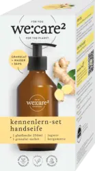 we:care&sup2; Handseifen Kennenlern-Set Ingwer Bergamotte