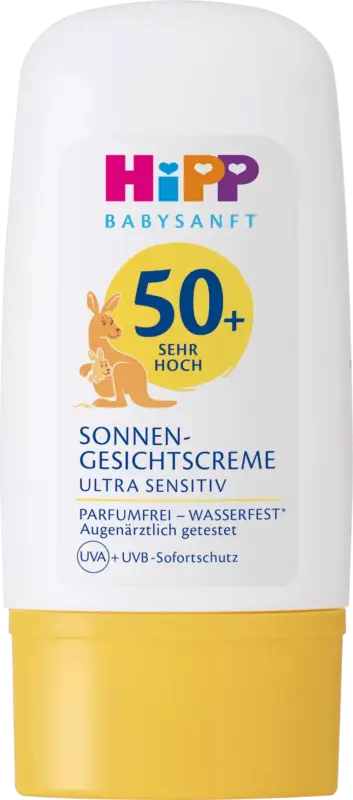 HiPP Babysanft Sonnencreme Gesicht Kids Ultra Sensitive LSF 50+