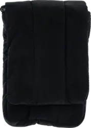 PURSET Umh&auml;ngetasche klein schwarz gesteppt