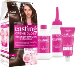 L'OR&Eacute;AL PARiS CASTING Cr&egrave;me Gloss Pflegende Intensivt&ouml;nung - Nr. 400 Braun