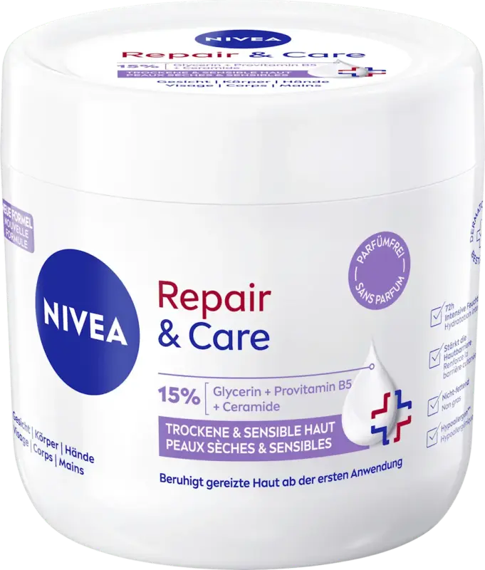 NIVEA Pflegecreme Repair & Care Ceramide