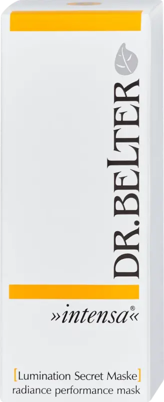 DR.BELTER Gesichtsmaske &raquo;intensa&laquo; Lumination Secre