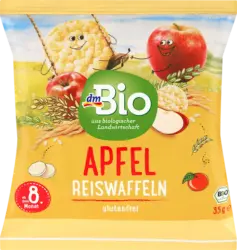 dmBio Babysnack Reiswaffeln Apfel ab dem 8. Monat