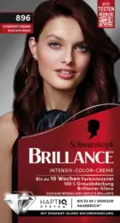 Schwarzkopf Brillance Intensiv-Color-Creme - Nr. 896 Schwarzrot Organdi