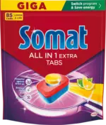 dm drogerie markt Somat Geschirrsp&uuml;l-Tabs All in 1 Extra Zitrone & Limette Giga