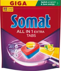 Somat Geschirrsp&uuml;l-Tabs All in 1 Extra Zitrone & Limette Giga