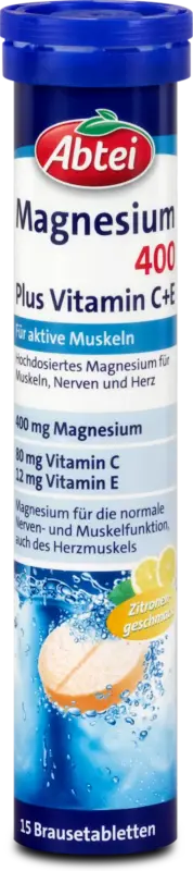 Abtei Magnesium 400 Brausetabletten