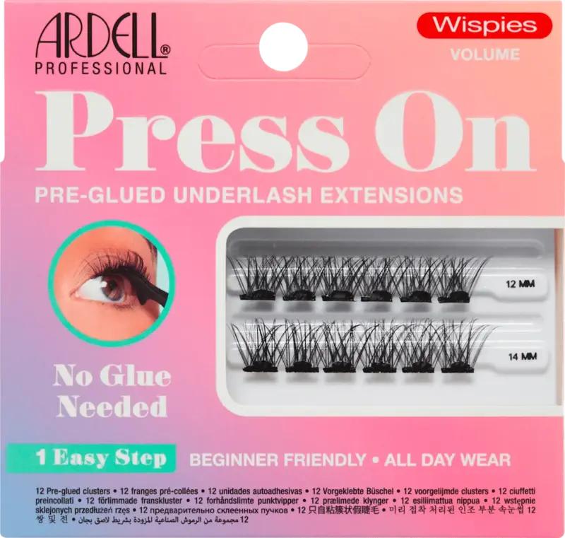 ARDELL K&uuml;nstliche Wimpern Press On Underlash Mini Wispies Volume