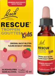 Bach RESCUE Rescue Tropfen Kids Erdbeere