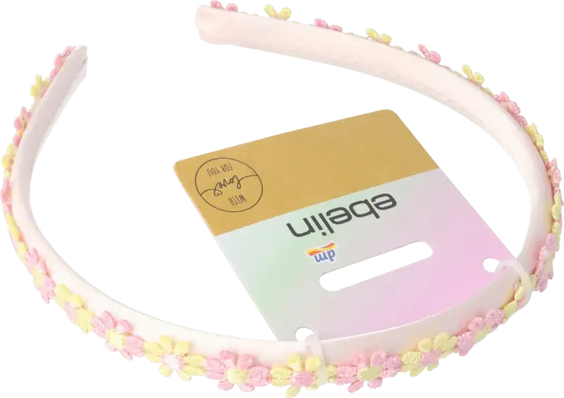 ebelin Haarreifen im Blumen-Design