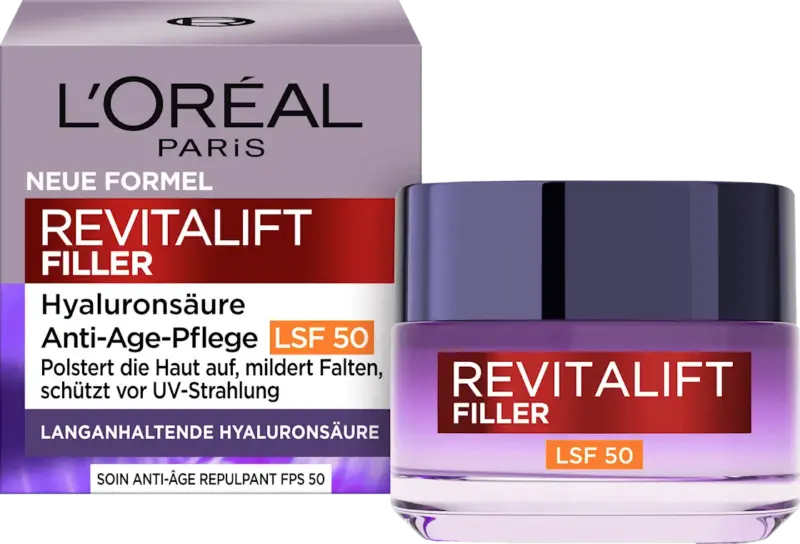 L'OR&Eacute;AL PARiS Anti Age Gesichtscreme Revitalift Filler LSF 50